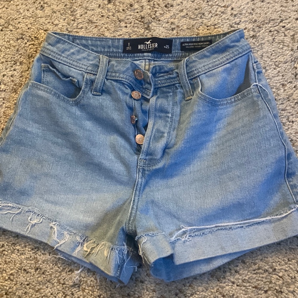 Hollister jean shorts